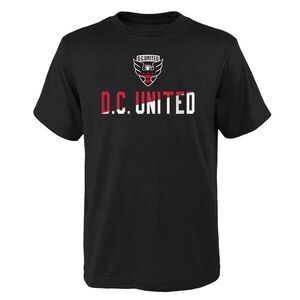 DC 유나이티드 유스 하프타임 티셔츠 - 블랙 / Outerstuff