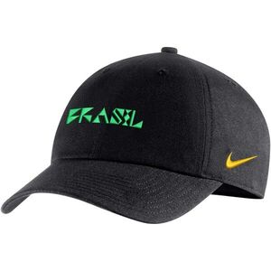 브라질 국가대표 나이키 캠퍼스 퍼포먼스 조절 모자 - 블랙 / Nike