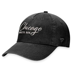 시카고 화이트삭스 덕후 브랜드 여성 대본 조절 모자 - 블랙 / 윌리스포츠 어센틱