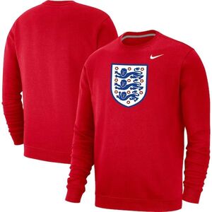 잉글랜드 국가대표 나이키 플리스 풀오버 맨투맨 - 레드 / Nike