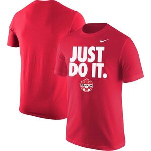 캐나다 사커 나이키 저스트 두 잇 티셔츠 - 레드 / Nike