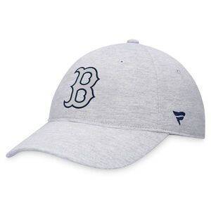 보스턴 레드삭스 덕후 브랜드 로고 조절 모자 - 그레이 / 윌리스포츠 어센틱