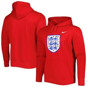 잉글랜드 국가대표 나이키 써마 퍼포먼스 풀오버 후디 - 레드 / Nike