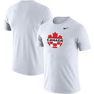 캐나다 사커 나이키 프라이머리 로고 레전드 퍼포먼스 티셔츠 - 화이트 / Nike