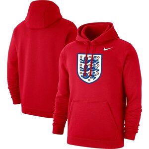 잉글랜드 국가대표 나이키 클럽 프라이머리 풀오버 후디 - 레드 / Nike
