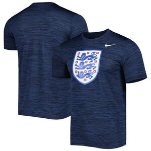 잉글랜드 대표팀 나이키 프라이머리 로고 벨로시티 레전드 퍼포먼스 티셔츠 - 네이비 / Nike