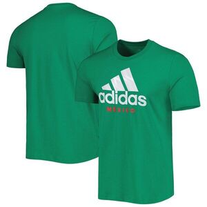 멕시코 대표팀 아디다스 DNA 그래픽 티셔츠 - 그린 / adidas