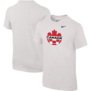 캐나다 사커 나이키 유스 코어팀 티셔츠 - 화이트 / Nike