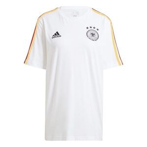 독일 국가대표 아디다스 DNA 3줄 티셔츠 - 화이트 / adidas
