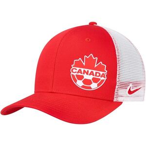 캐나다 사커 나이키 클래식99 트럭커 스냅백 모자 - 레드 / Nike