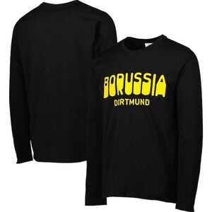 보루시아 도르트문트 헤비 롱 슬리브 티셔츠 - 블랙 / Sport Design Sweden