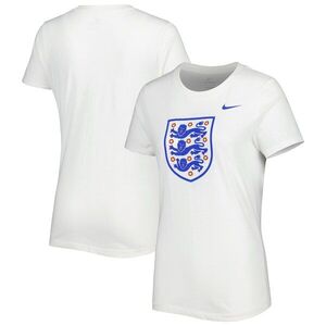 잉글랜드 국가대표 나이키 여성 클럽 크레스트 티셔츠 - 화이트 / Nike