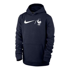 프랑스 국가대표 나이키 유스 락업 클럽 플리스 풀오버 후디 - 네이비 / Nike