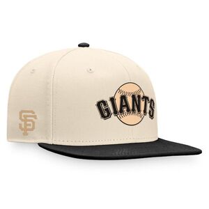 샌프란시스코 자이언츠 덕후 브랜드 피팅 모자 - 내추럴/블랙 / 윌리스포츠 어센틱