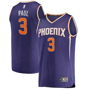 Chris Paul Phoenix Suns Fanatics 브랜드 Fast Break Replica Player Jersey - Icon Edition - Purple / 윌리스포츠 어센틱