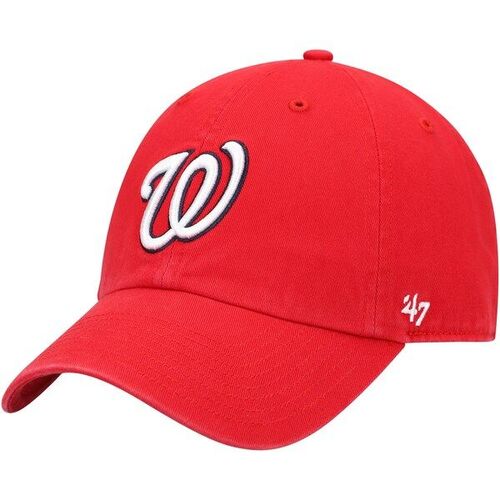 워싱턴 내셔널스 &#039;47 청소 조절 모자 - 빨간색 / 47 브랜드