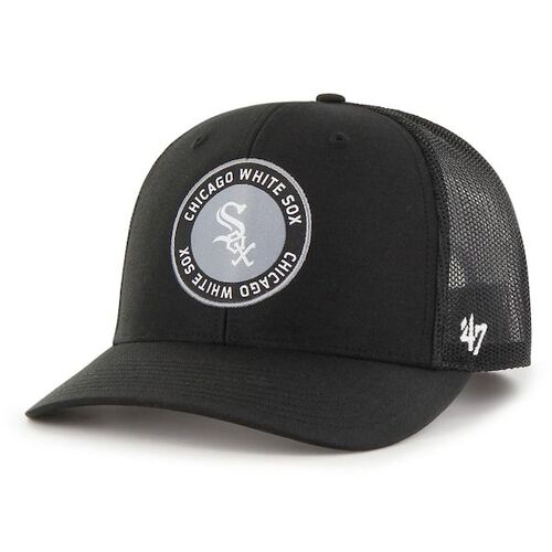 시카고 화이트삭스 &#039;47 트럭커 조절식 모자 공개 - 블랙 / 47 브랜드