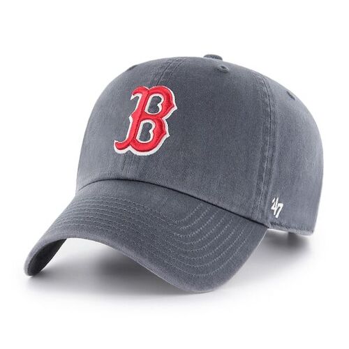 Boston Red Sox &#039;47 Primary Team 로고 청소 조절식 모자 – Blue / 47 브랜드