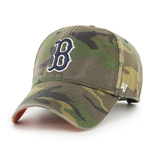 보스턴 레드삭스 &#039;47 프라이머리 팀 로고 레전드 MVP 스냅백 모자 – 카모 / 47 브랜드