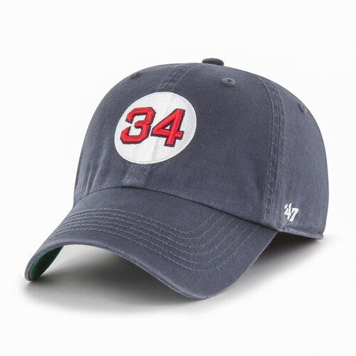 보스턴 레드삭스 &#039;47 1차 팀 로고 데이비드 오르티스 34 피팅 프랜차이즈 모자 - 블루 / 47 브랜드