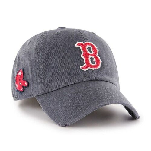 Boston Red Sox &#039;47 Primary Team 로고 헤리티지 프랜차이즈 피팅 모자 – Blue / 47 브랜드