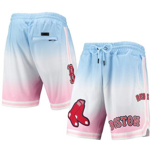 보스턴 레드삭스 프로 스탠다드 팀 로고 프로옴브레 반바지 - 블루/핑크 / Pro Standard