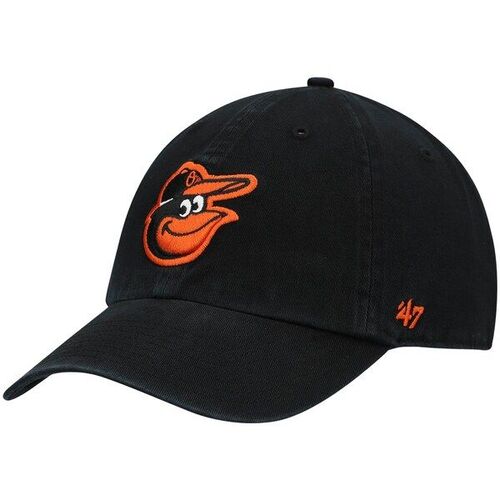 볼티모어 오리올스 &#039;47 청소 조절 모자 - 블랙 / 47 브랜드