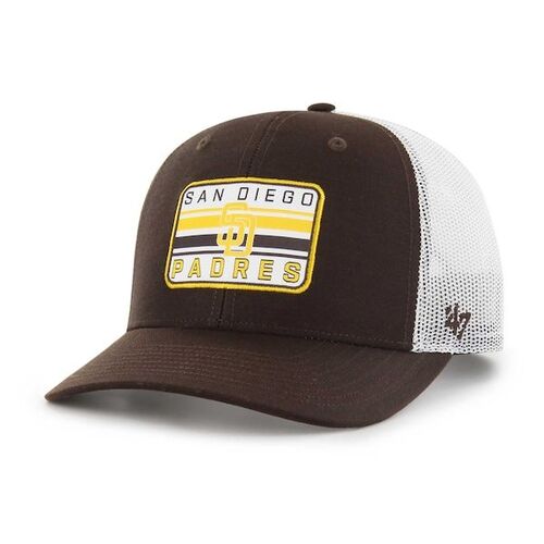 샌디에이고 파드리스 &#039;47 표류 트럭 운전사 조절 모자 - 브라운 / 47 브랜드