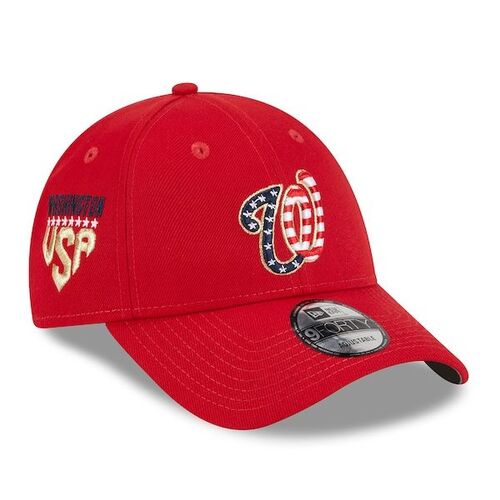워싱턴 내셔널스 뉴에라 2023년 7월 9일 40개 조정 가능한 모자 - 빨간색 / New Era