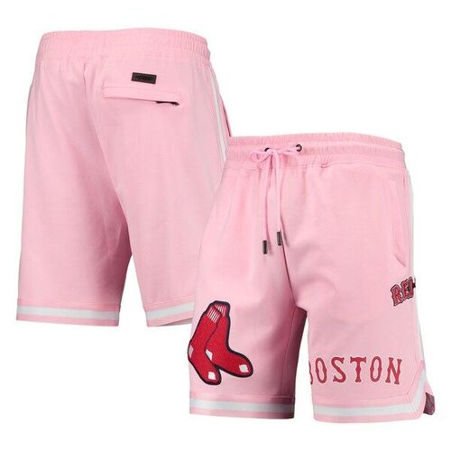 보스턴 레드삭스 프로 스탠다드 로고 클럽 반바지 - 핑크 / Pro Standard