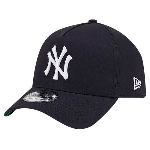 뉴욕 양키스 뉴에라 팀 컬러 A-프레임 9FORTY 조절 모자 - 네이비 / New Era