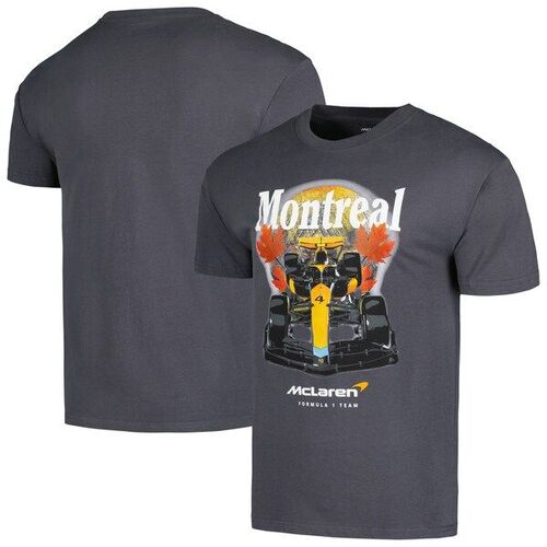 맥라렌 F1팀 2024 캐나다 그랑프리 올스피드 티셔츠 - 그래파이트 / Outerstuff