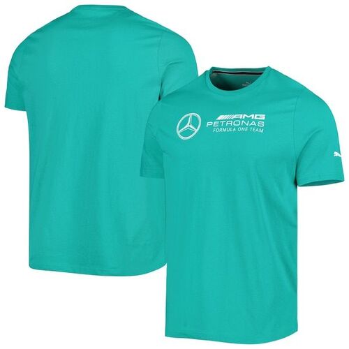 메르세데스-AMG 페트로나스 F1팀 푸마 2023 로고 티셔츠 - 청록색 / Puma