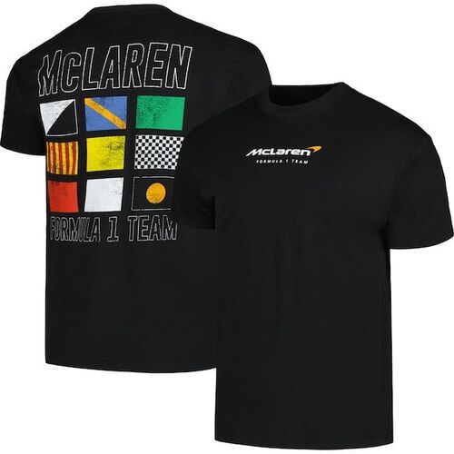 맥라렌 F1 팀 더 플래그 오브 F1 티셔츠 - 블랙 / Outerstuff