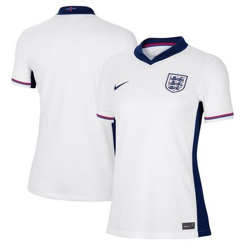 잉글랜드 대표팀 나이키 여성 2024 홈 레플리카 블랭크 저지 - 화이트 / Nike