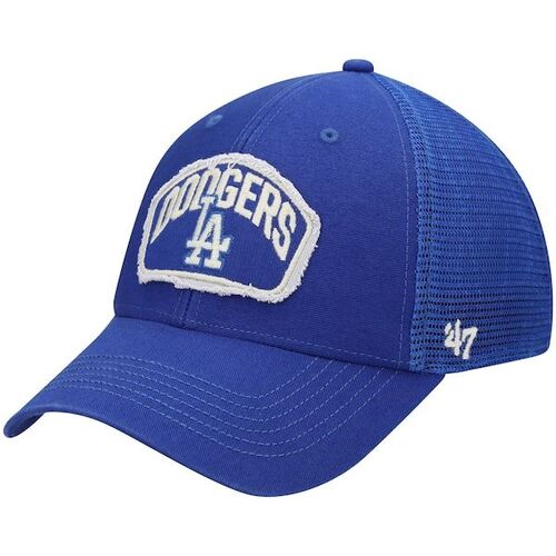 LA 다저스 &#039;47 클레더스 MVP 트럭커 스냅백 모자 - 로얄 / 47 브랜드