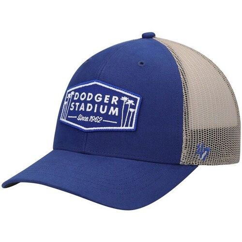 로스앤젤레스 다저스 &#039;47 다저스타디움 로컬 헤이븐 트럭커 스냅백 모자 - 로얄/내추럴 / 47 브랜드
