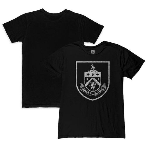 번리 모노 크레스 슬럽 티셔츠 - 블랙 / 1863FC