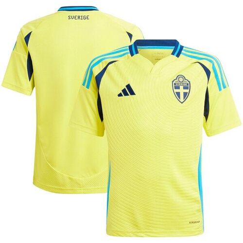 스웨덴 청소년 대표팀 아디다스 2024 홈 레플리카 유니폼 - 옐로우 / adidas