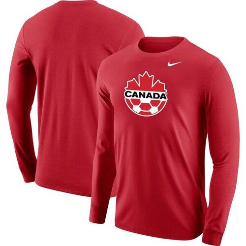 캐나다 사커 나이키 코어 긴팔 티셔츠 - 레드 / Nike