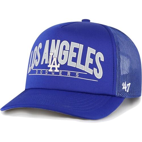 로스앤젤레스 다저스 &#039;47 백홀 폼 트럭커 스냅백 모자 - 로얄 / 47 브랜드