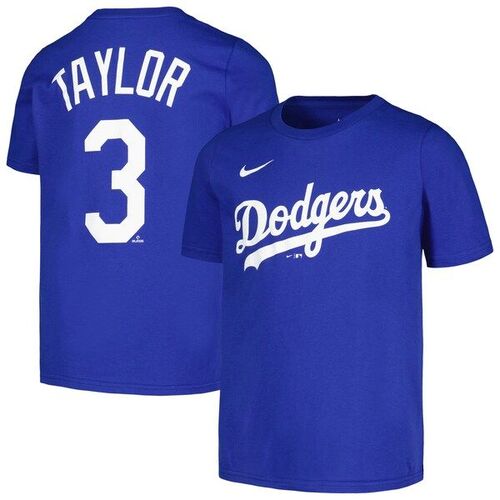 크리스 테일러 로스앤젤레스 다저스 나이키 유스 선수 선수마킹 티셔츠 - 로얄 / Nike