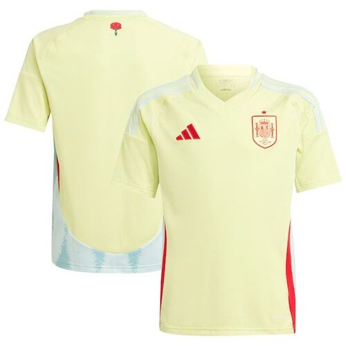 스페인 청소년 대표팀 아디다스 2024 원정 레플리카 유니폼 - 옐로우 / adidas
