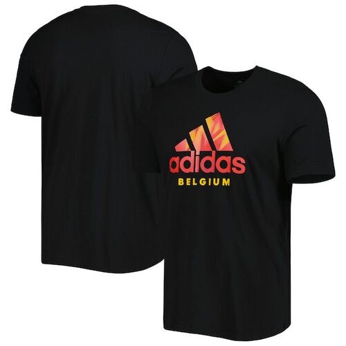벨기에 대표팀 아디다스 DNA 그래픽 티셔츠 - 블랙 / adidas