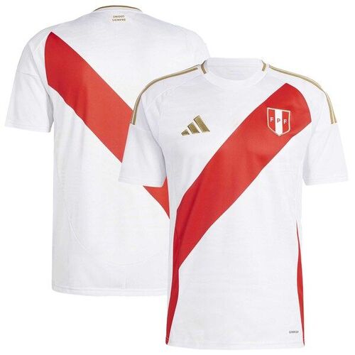 페루 대표팀 아디다스 2024 홈 레플리카 유니폼 - 화이트 / adidas