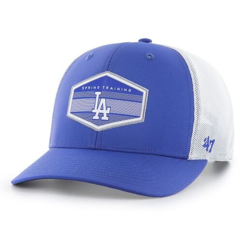 로스앤젤레스 다저스 &#039;47 스프링 트레이닝 버지스 트럭커 조절 모자 - 로얄/화이트 / 47 브랜드