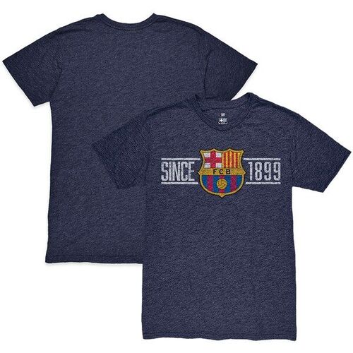 바르셀로나 기성 트위스트 트라이 블렌드 슬럽 티셔츠 - 헤더 네이비 / 1863FC