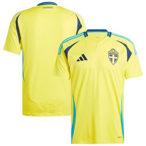 스웨덴 축구 대표팀 아디다스 2024 홈 레플리카 유니폼 - 옐로우 / adidas