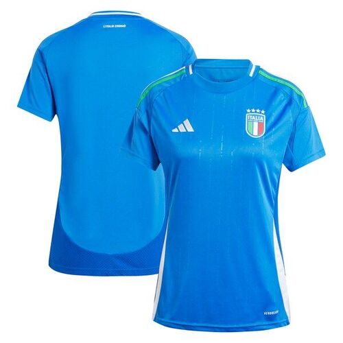 이탈리아 축구 대표팀 아디다스 2024 여성용 2024 홈 레플리카 유니폼 - 블루 / adidas