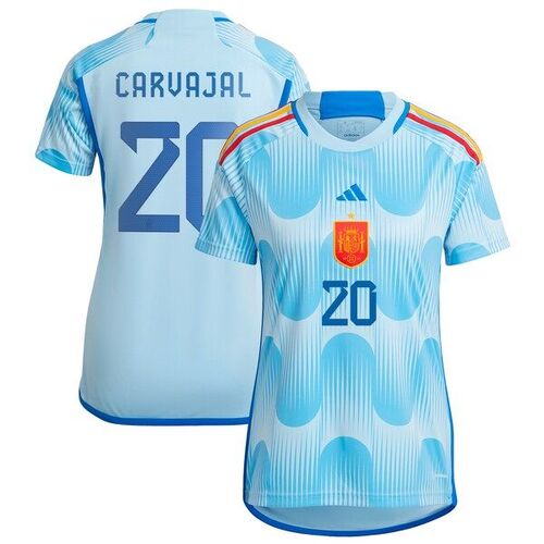 다니엘 카르바할 스페인 대표팀 아디다스 여자 2022/23 원정 레플리카 저지 - 블루 / adidas